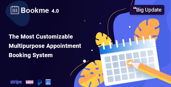 Bookme v4.8 – WordPress 预约插件插图