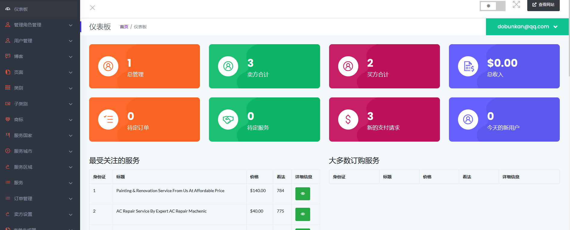 Qixer v2.5.0（已汉化） – 多供应商按需服务市场源码插图(1)
