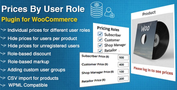 Prices By User Role for WooCommerce v5.2.1.1 – WooCommerce 角色的定价和批发插件插图