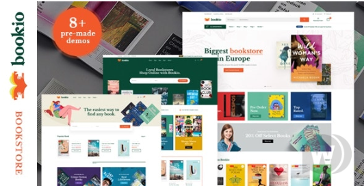 Bookio v1.2.2 – 书店 WooCommerce WordPress 主题插图