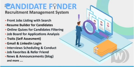 Candidate Finder v1.6 – 招聘管理系统插图