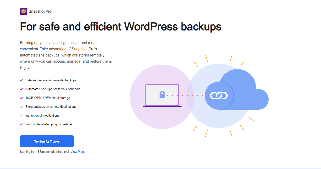 WPMU Dev SnapShot Pro v4.15.0 –  WPMU开发快照专业版插图
