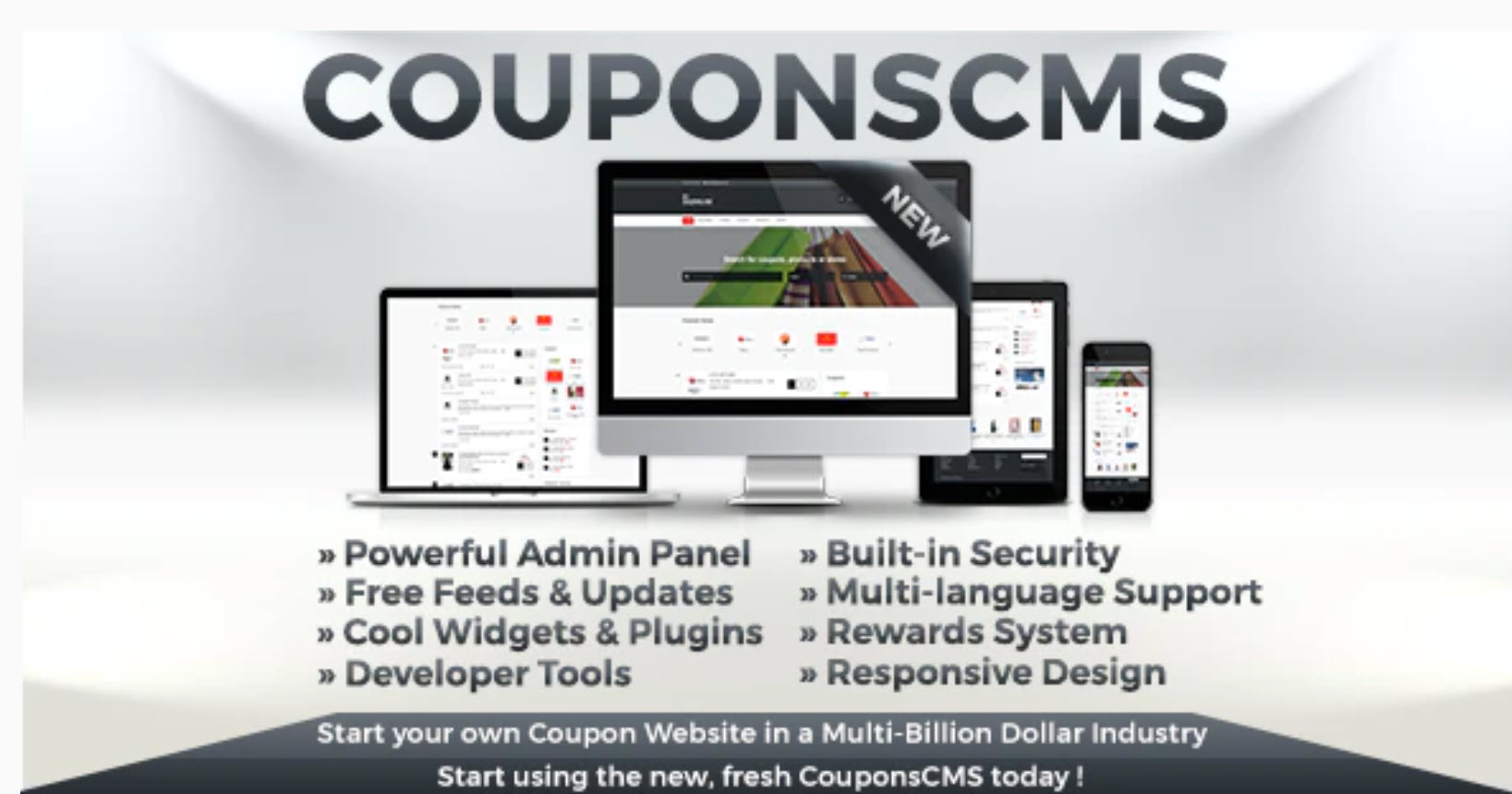 Coupons CMS v7.50  – 优惠券CMS插图