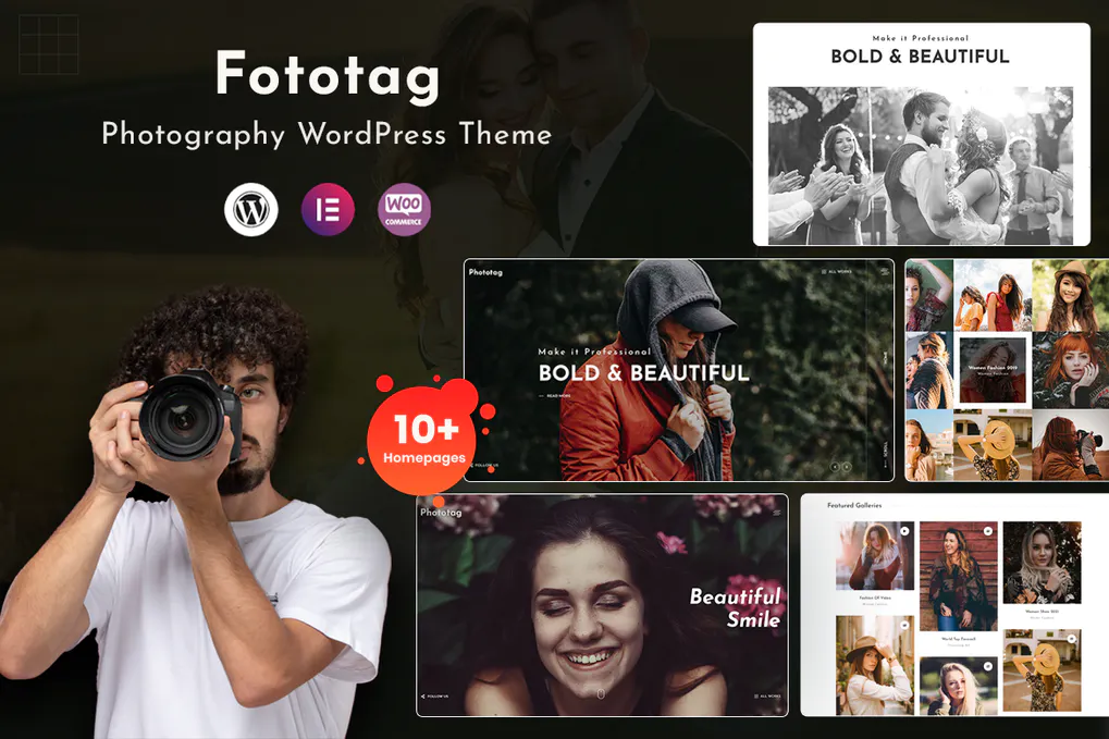 Fototag v1.3.7 –  WordPress 摄影主题插图