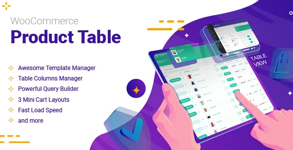 WooCommerce Product Table By ithemelandco v2.6.9 – WooCommerce 产品表插件插图