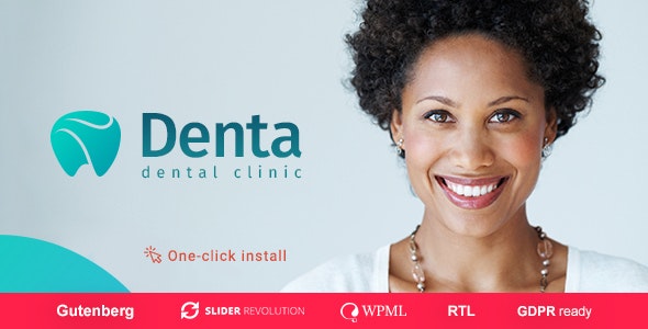Denta v1.2.2 –  WP 牙科诊所主题插图