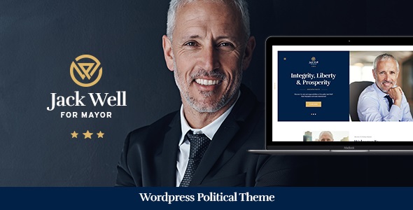 Jack Well v1.0.5 –  WordPress 选举活动主题插图