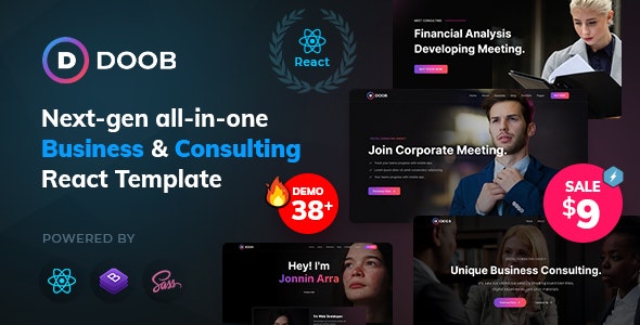 Doob v1.5 – 商业和咨询模板插图