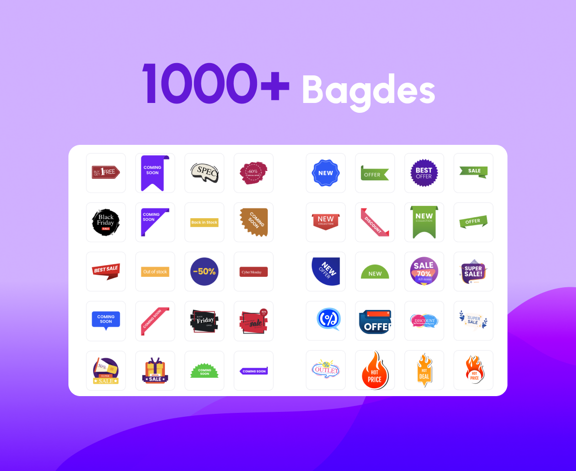 MyShopKit Product Badges WP v1.0 – WordPress产品图标插件插图(1)