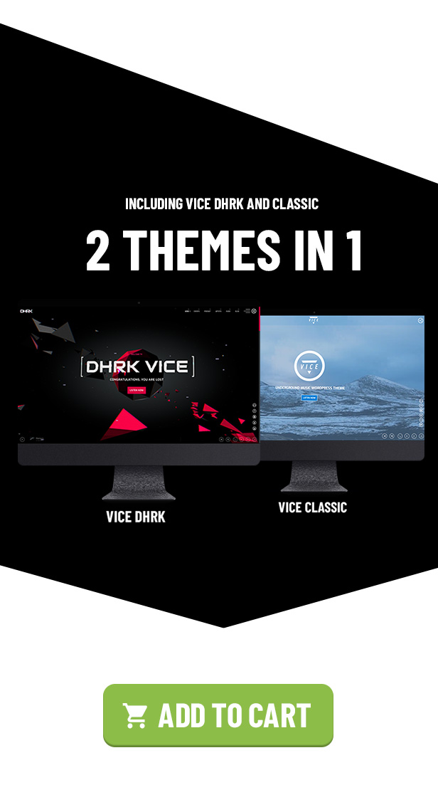 Vice v2.3.1 – WordPress 音乐网站主题插图(3)