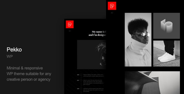 Pekko v1.3 – WordPress 最小的暗黑主题插图