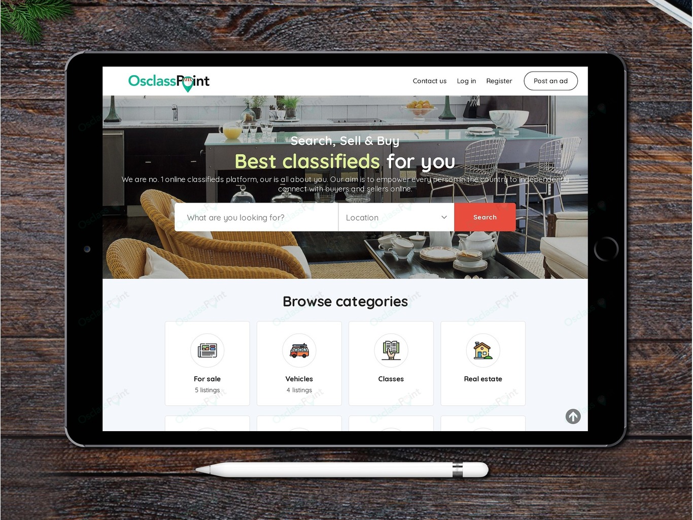 Beta Osclass Theme v1.4.2
