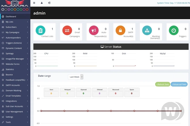 Mumara PRO v2.1.8  – 批量电子邮件源码