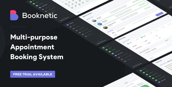 Booknetic SaaS v4.7.5 – WordPress 预约和调度系统