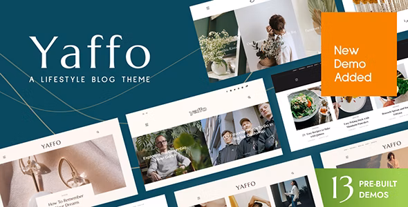 Yaffo v1.3.0 – 生活方式个人博客 WordPress 主题插图