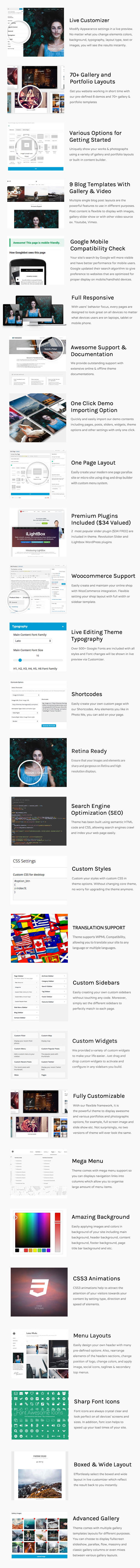 Grand Portfolio v4.5.1免激活版 – 响应式投资组合主题插图