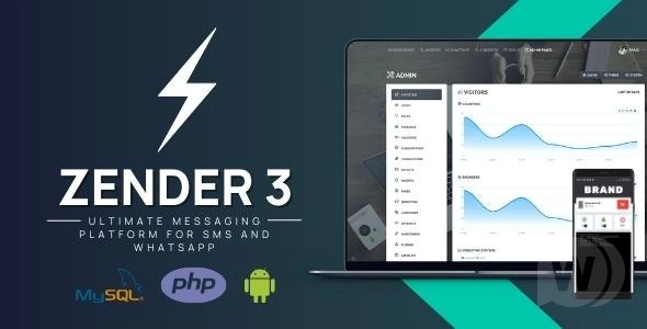Zender v3.9.4 – 用于 SMS、WhatsApp 和使用 Android 设备作为 SMS 网关 (SaaS) 的终极消息传递平台插图