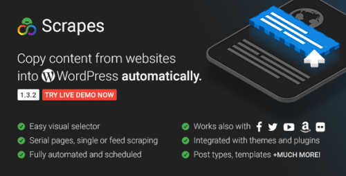 Scrapes v3.2.0（已汉化） –  WordPress内容爬虫插件插图