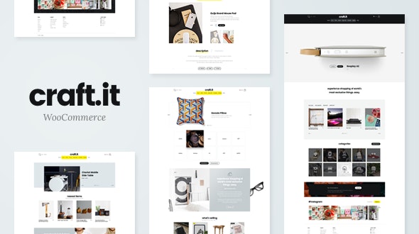 Craftit v2.2 – WooCommerce 购物主题插图