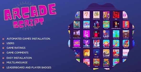 Mobile Responsive Arcade Site v2.4.3 – 移动响应式街机站点源码插图