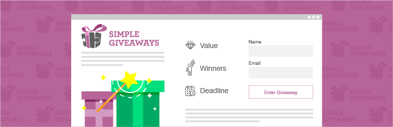 Simple Giveaways (Premium) v2.42.1（已汉化） – 创建精美的赠品并增加您的电子邮件列表插图
