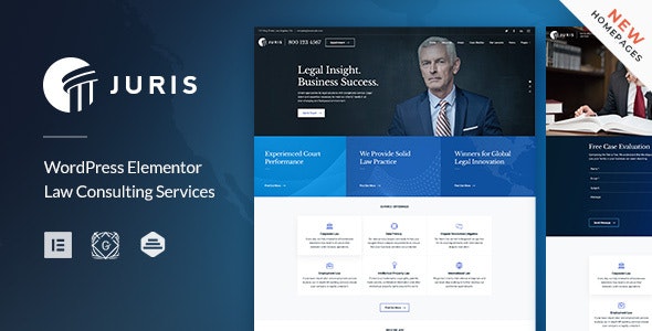 Juris v1.4.2 – WordPress 律师主题插图