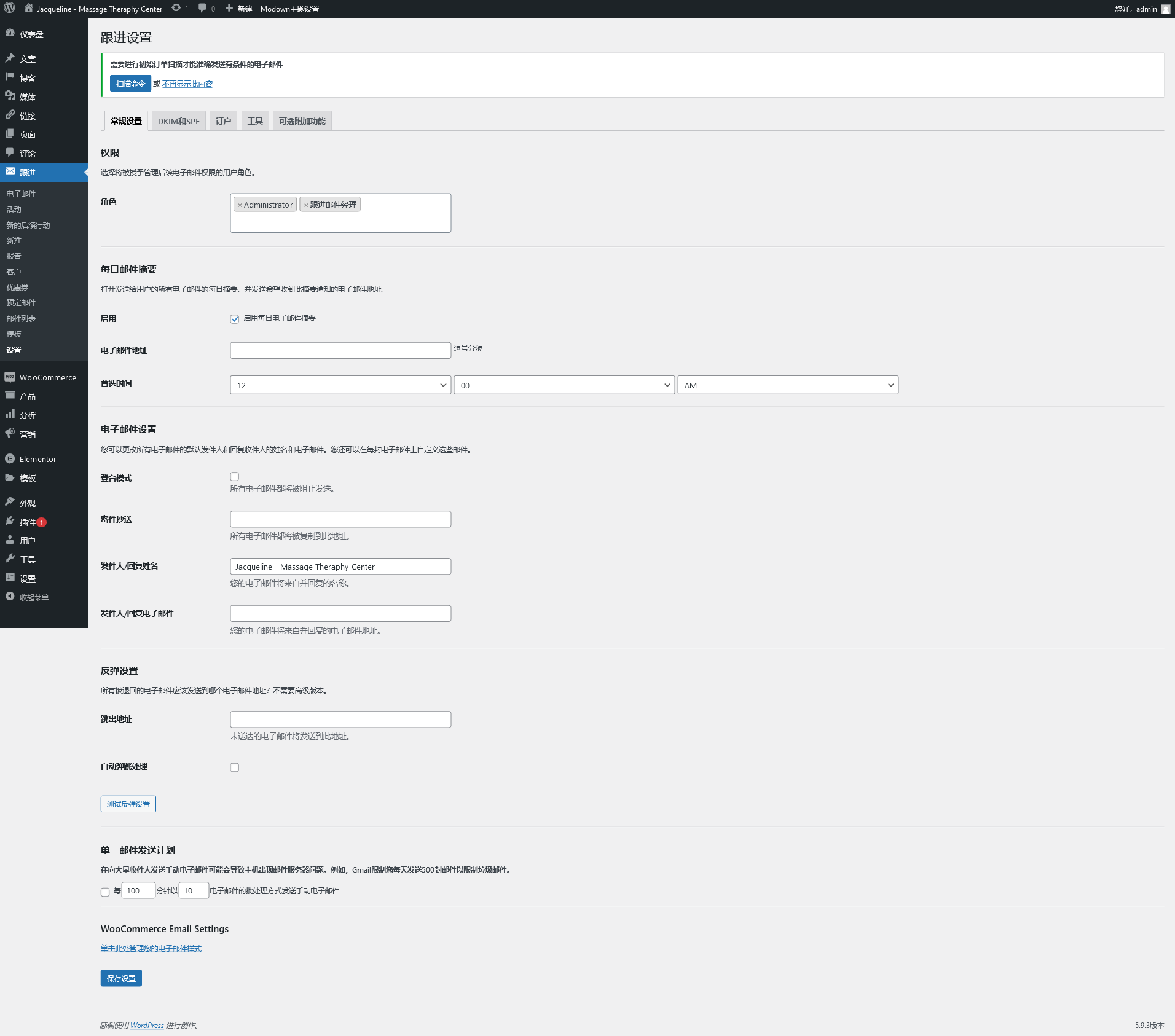 WooCommerce Follow Ups Emails v4.9.40（已汉化） – 电子邮件跟进插件插图(1)