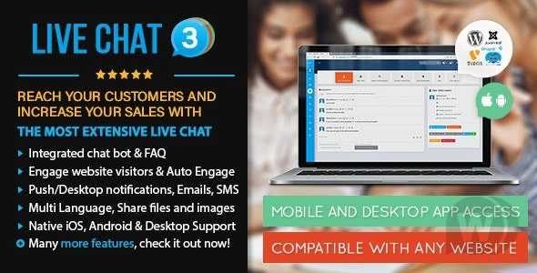 Live Chat 3 v5.1.3破解版 – 在线支持聊天插图
