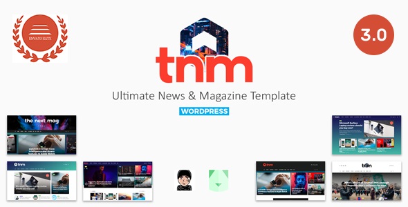 The Next Mag v5.9.7 – WordPress 新闻和杂志主题插图