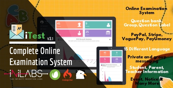 iTest v4.7 – 完整的在线考试系统插图