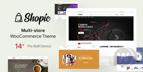 Shopic v2.3.8 –  WooCommerce WordPress 多商店主题插图