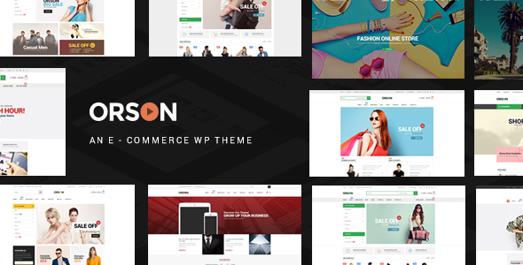 Orson v3.8 – WordPress 在线商店的创新电子商务主题插图