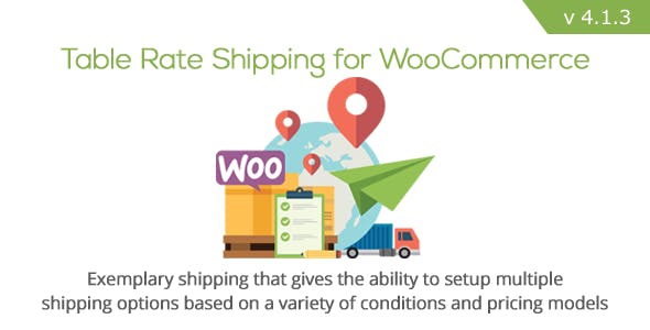 Table Rate Shipping for WooCommerce v4.3.12 – WooCommerce 运输费率表插图