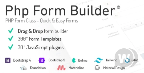 PHP Form Builder v6.1 – 表单构建器源码插图