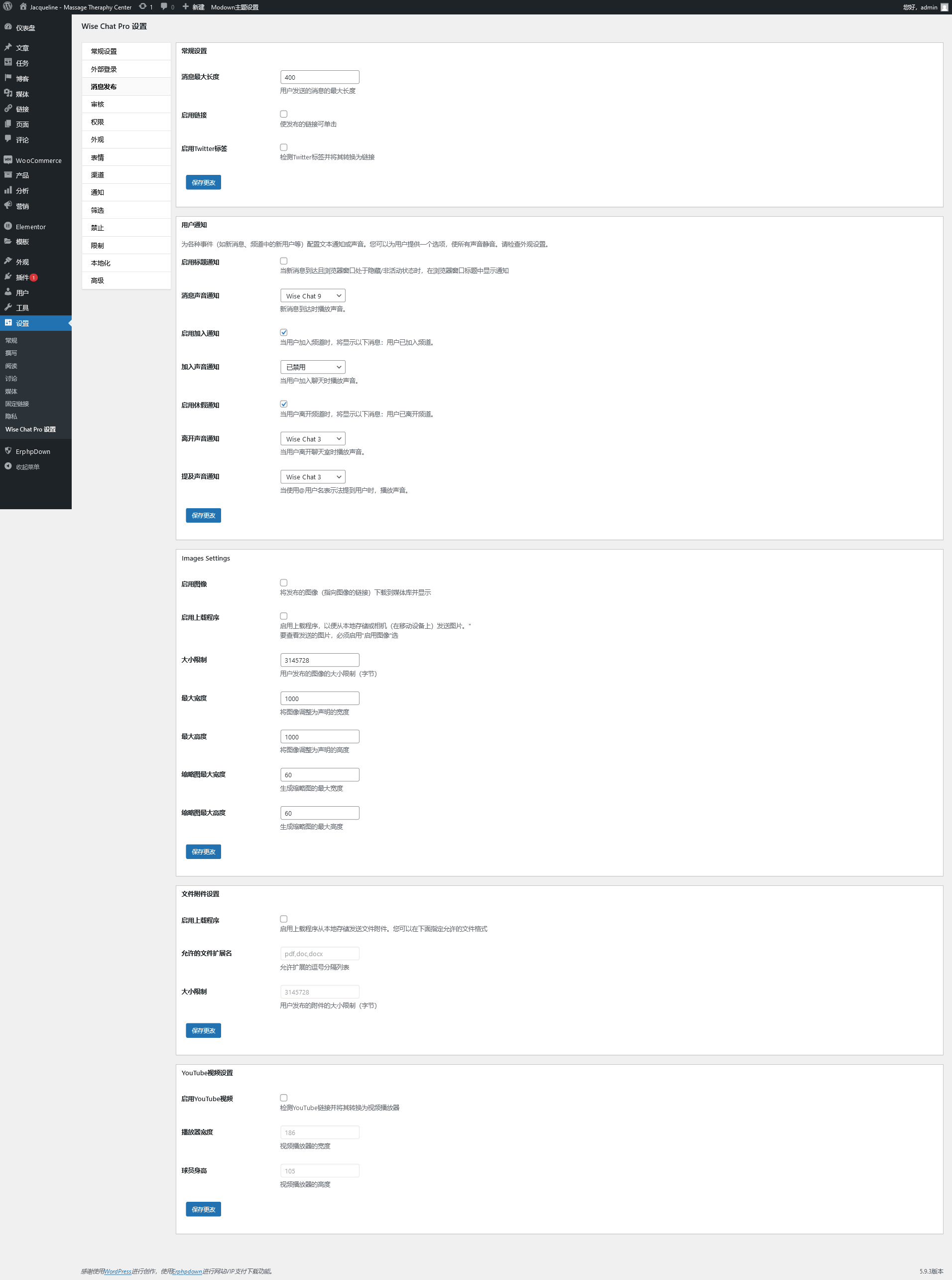 Wise Chat Pro v2.4.2（独家汉化） – WordPress的全功能聊天插件插图(3)
