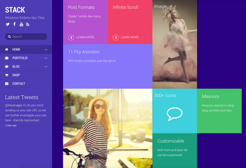 Themify Stack v.5.5.9- WordPress 主题插图