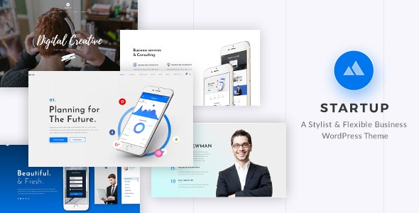 StartUp v2.6 – 响应式多功能 WordPress 主题插图