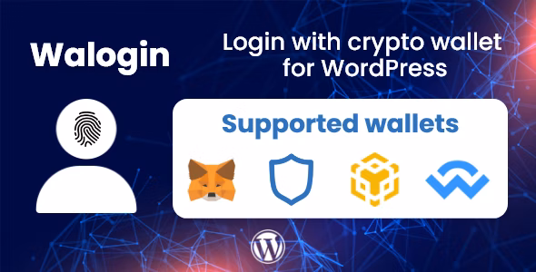 Walogin v2.0.4 – WordPress使用加密钱包登录插件插图