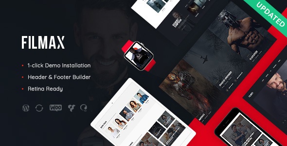 Filmax v1.1.7 – WordPress 电影杂志主题插图