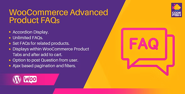 WooCommerce FAQ v1.0.6 – 产品常见问题解答