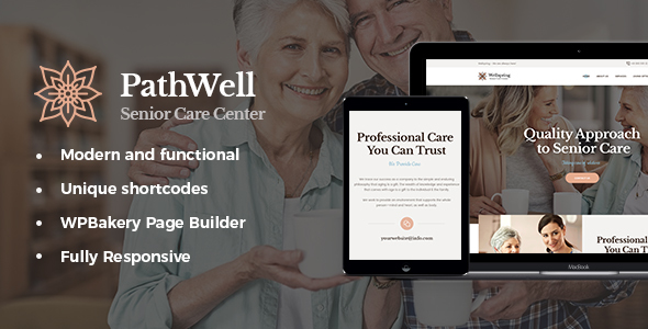 PathWell v1.1.10 – WordPress 高级护理医院主题插图