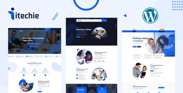 Itechie v1.0.5 – WordPress IT 解决方案和服务 主题插图