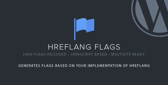 Hreflang Flags v1.10 – WordPress 标志插件插图