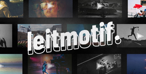 Leitmotif v1.4 – WordPress 电影工作室主题插图