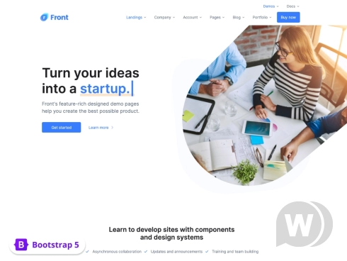 Front v4.2 – 多用途引导模板插图