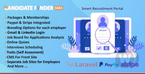 Candidate Finder SaaS v1.2 – 招聘管理门户插图
