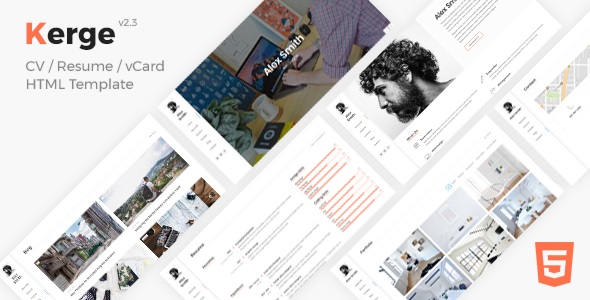 Kerge v3.1.5 – WordPress 恢复主题插图