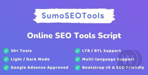 SumoSEOTools v2.0.3（已汉化） – 在线 SEO 工具源码插图
