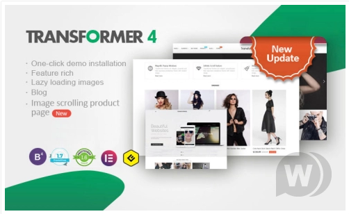 Transformer PrestaShop v4.6.0 – PrestaShop 高级响应式主题插图