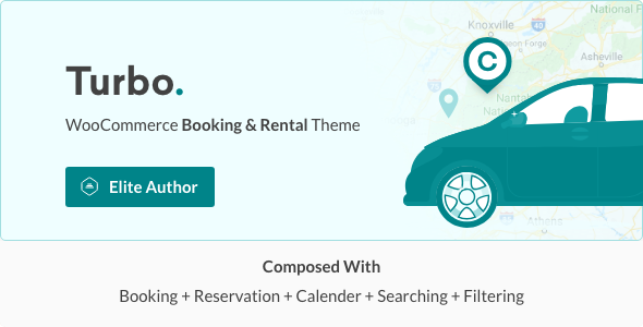 Turbo v12.0.0 – WooCommerce 租赁和预订主题插图